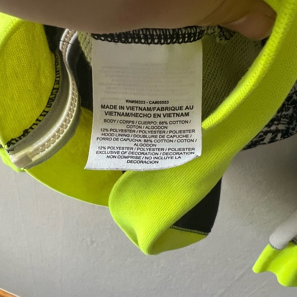 Nike Club Aop Full Zip Splatter Print Hoodie Size Small - Picture 8 of 8